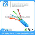 Azul rj45 ethernet cat5e cabo de remendo cabo utp 1000FT